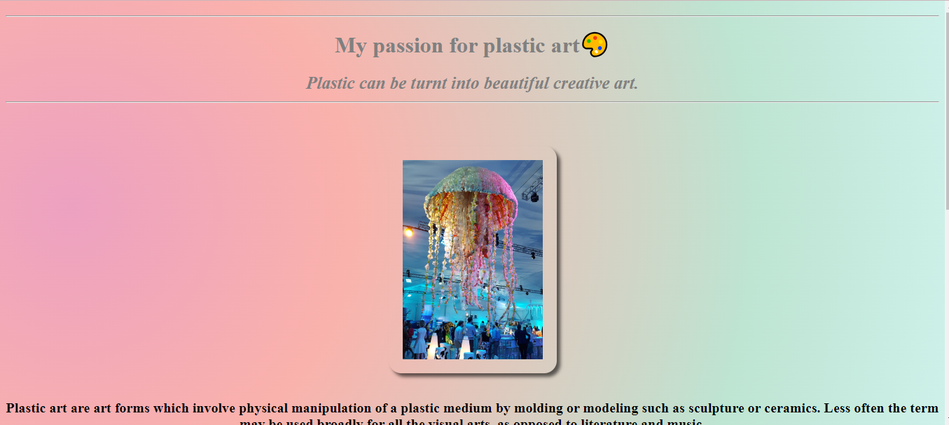 plastic-art project preview